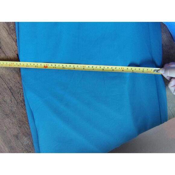 Azazie Blue jumper romper wedding Criss-Cross nwt size S David's Bridal Maid - Picture 4 of 9